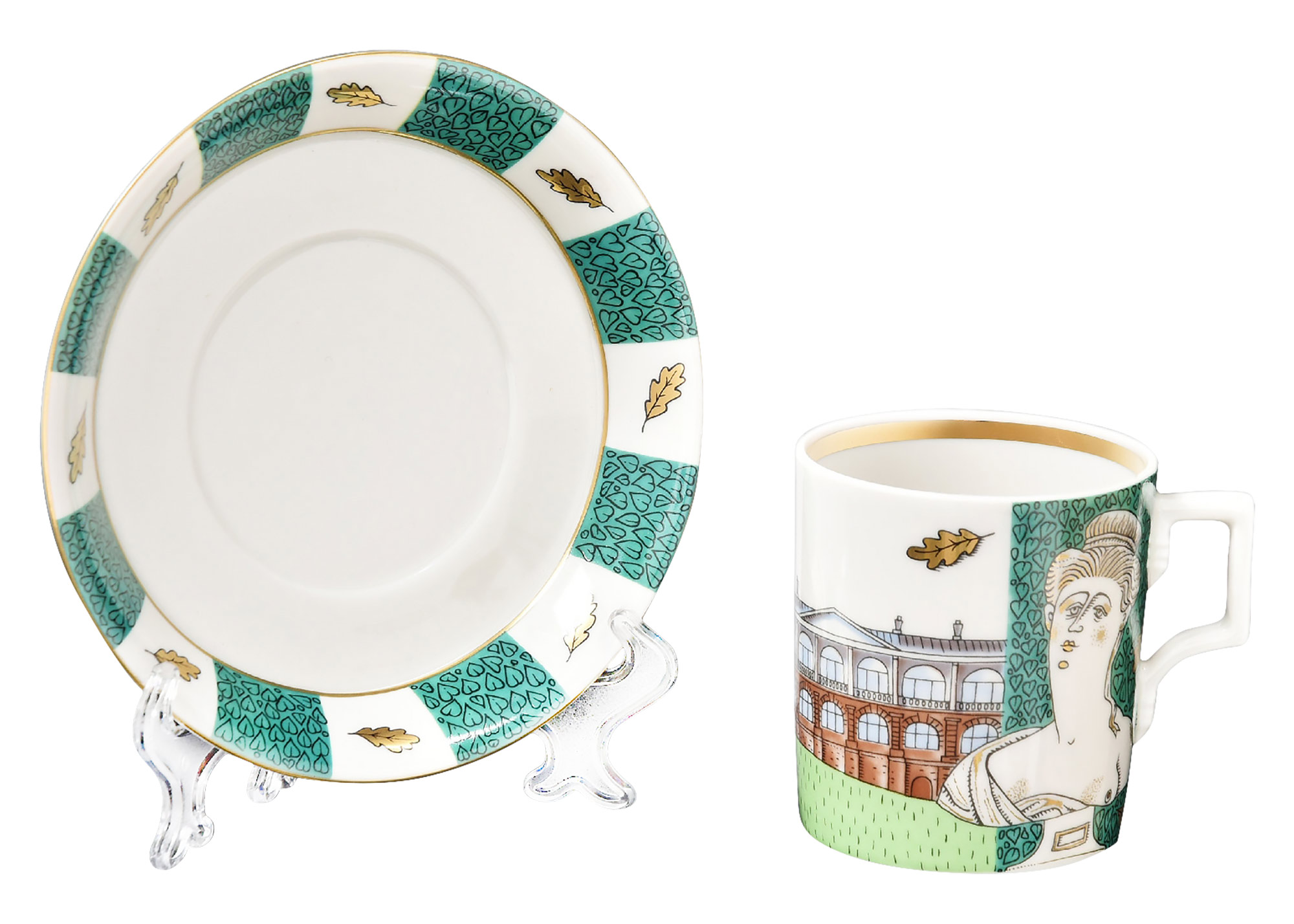 Buy Autumn in Tsarskoye Selo 14pc. Tea Set  for 6 at GoldenCockerel.com