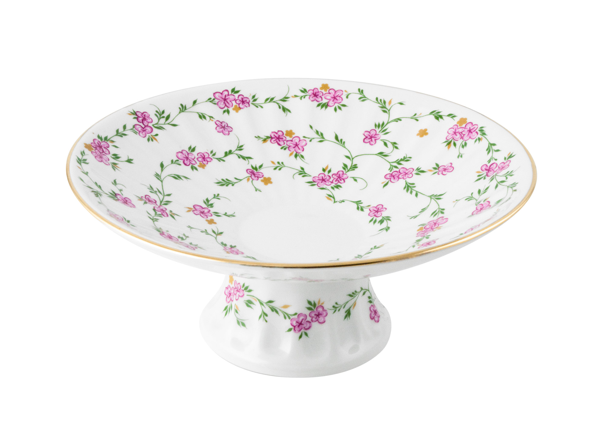 Buy Victorian Pattern Pedestal Dish at GoldenCockerel.com