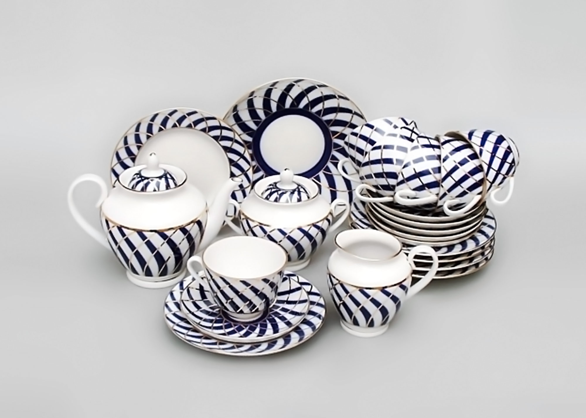 Buy Willow Tea Set 22pc. at GoldenCockerel.com