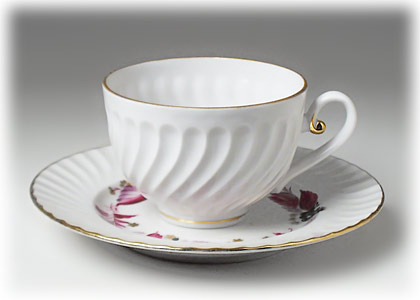 Buy Wild Berry Cup and Saucer at GoldenCockerel.com