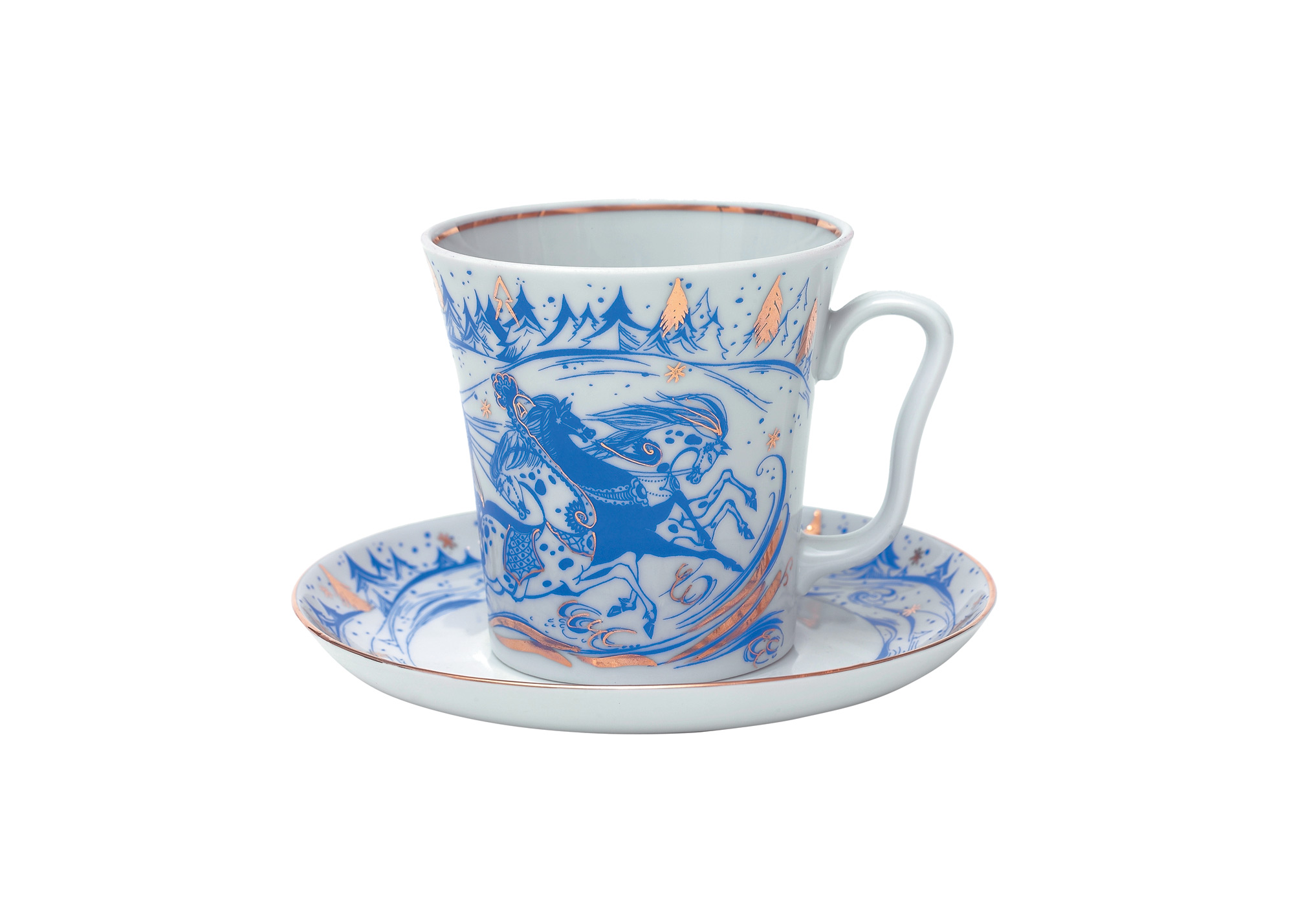 Buy Troika Mug and Saucer at GoldenCockerel.com