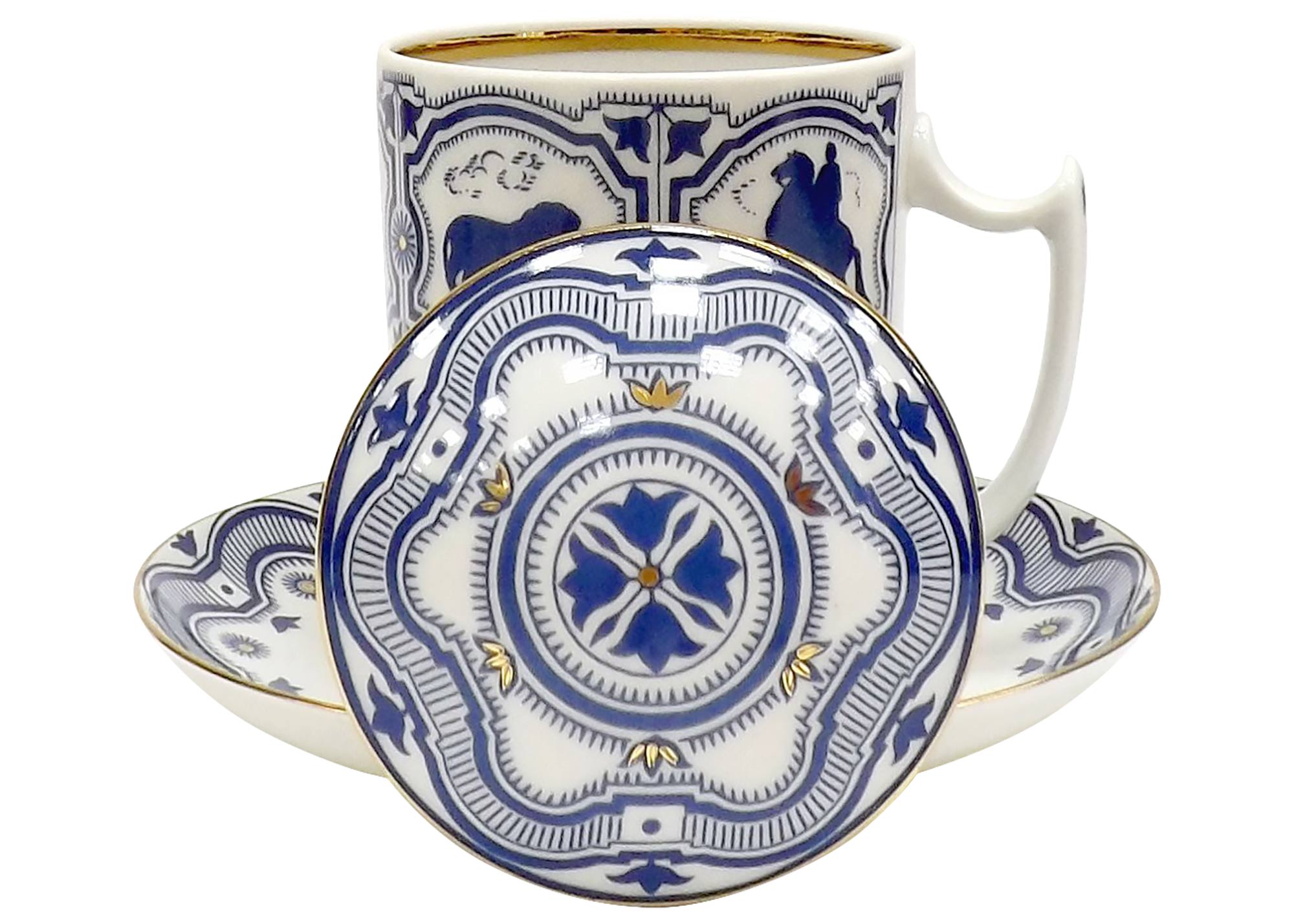 Buy Souvenir Covered Mug and Saucer  at GoldenCockerel.com