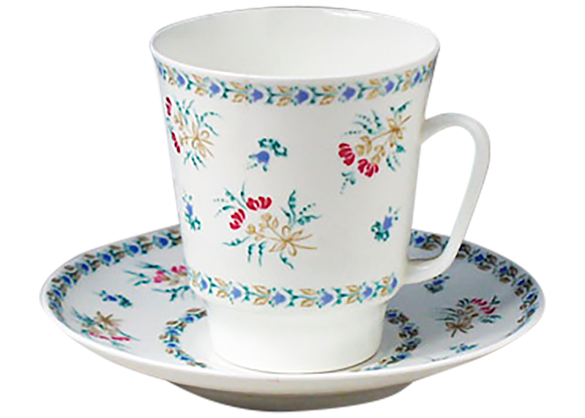 Buy Blue Bells Cup and Saucer, Bone China at GoldenCockerel.com