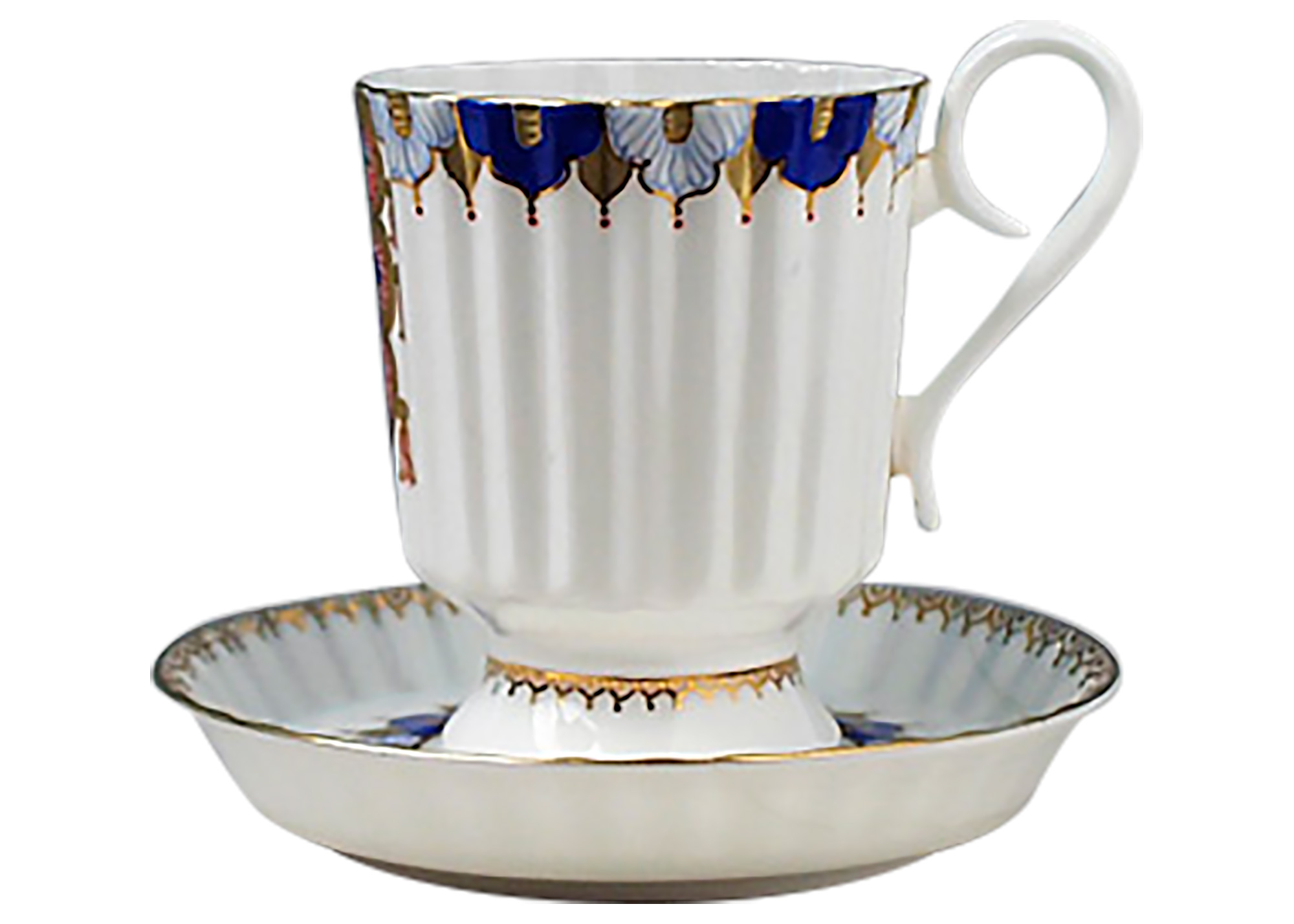 Buy Mood Cup and Saucer, Bone at GoldenCockerel.com