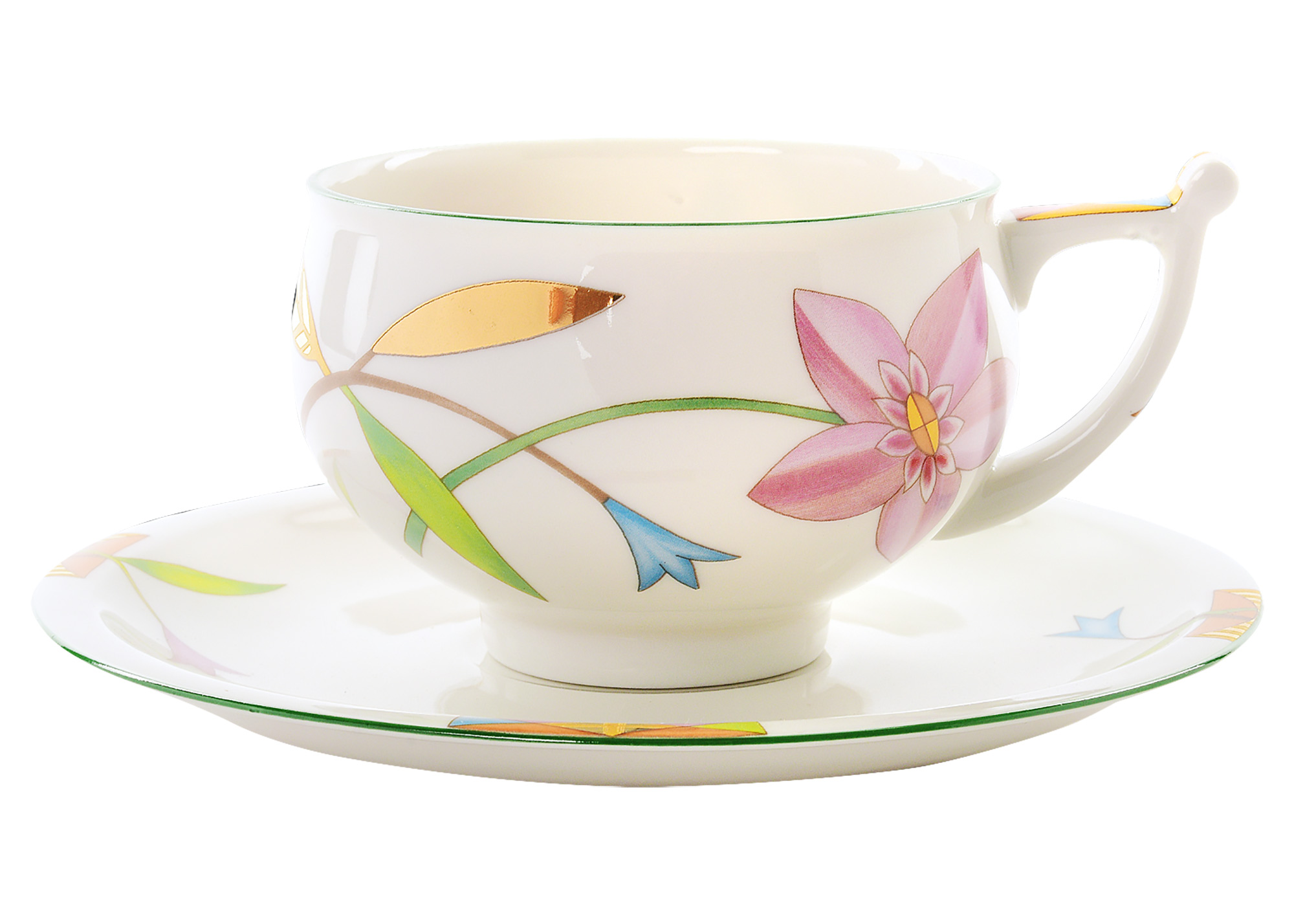 Buy Laurencia Tea Cup and Saucer at GoldenCockerel.com