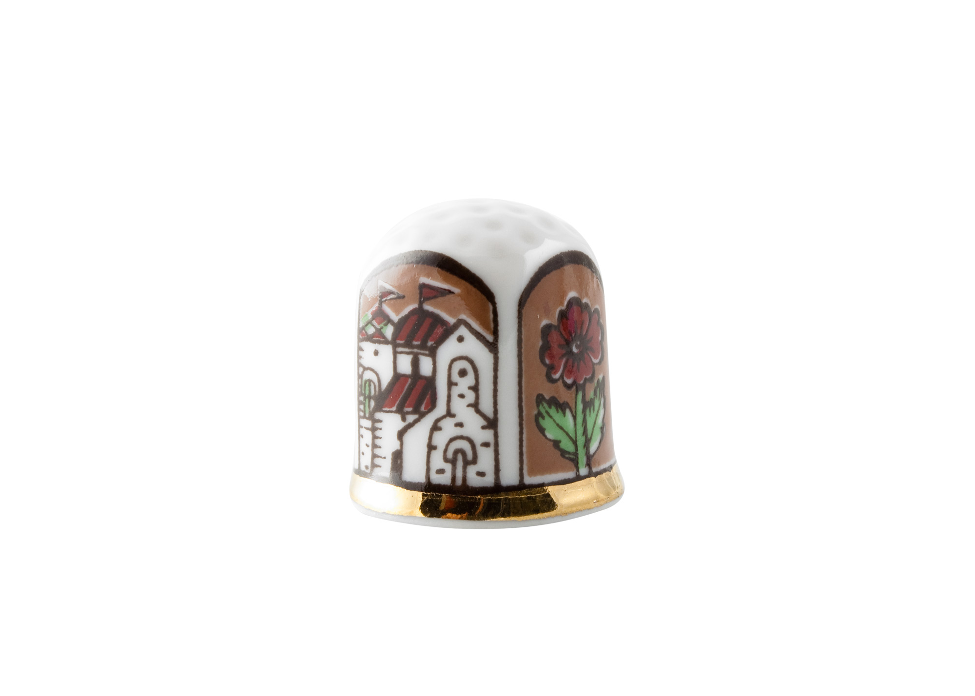 Buy Medieval Porcelain Thimble at GoldenCockerel.com