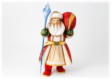 Buy Father Frost w/ Gold Belt 11" at GoldenCockerel.com