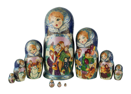 Buy Maslenitsa Pancake Week Doll 10pc./10" at GoldenCockerel.com