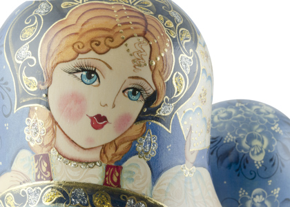 Buy Summer Troika Nesting Doll 10pc./10" at GoldenCockerel.com