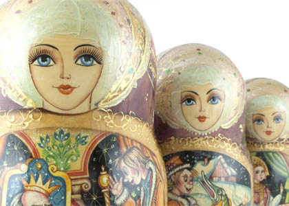 Buy Will of the Pike Matryoshka 10pc./10" at GoldenCockerel.com