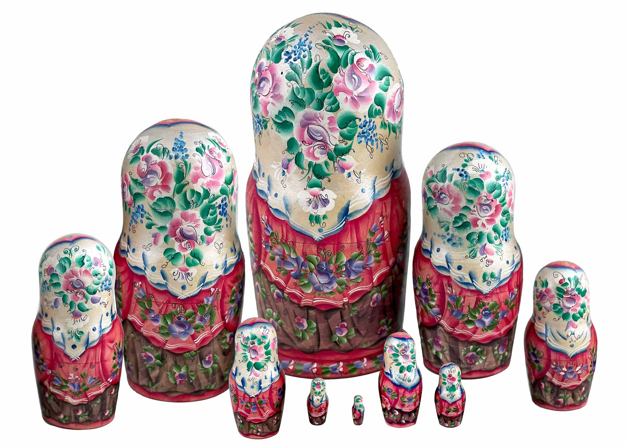 Buy Deluxe Folk Scene Doll 10pc. at GoldenCockerel.com