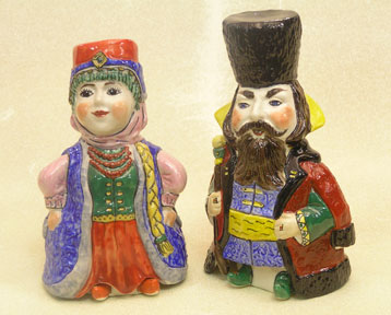 Buy Vintage Porcelain Russian Couple at GoldenCockerel.com