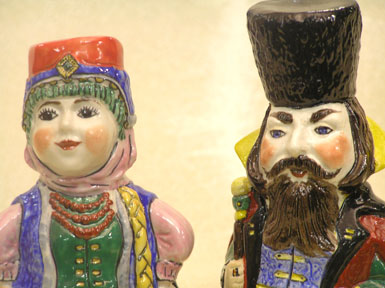 Buy Vintage Porcelain Russian Couple at GoldenCockerel.com