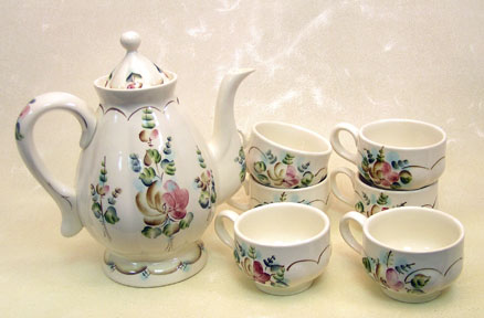 Buy Vintage Russian Tea Set at GoldenCockerel.com