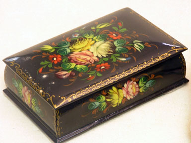 Buy Vintage Russian Boxes - Set of 3 at GoldenCockerel.com