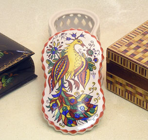 Buy Vintage Russian Boxes - Set of 3 at GoldenCockerel.com