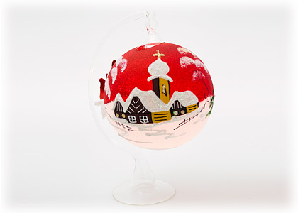 Buy Czech Winter Glow Globe  at GoldenCockerel.com