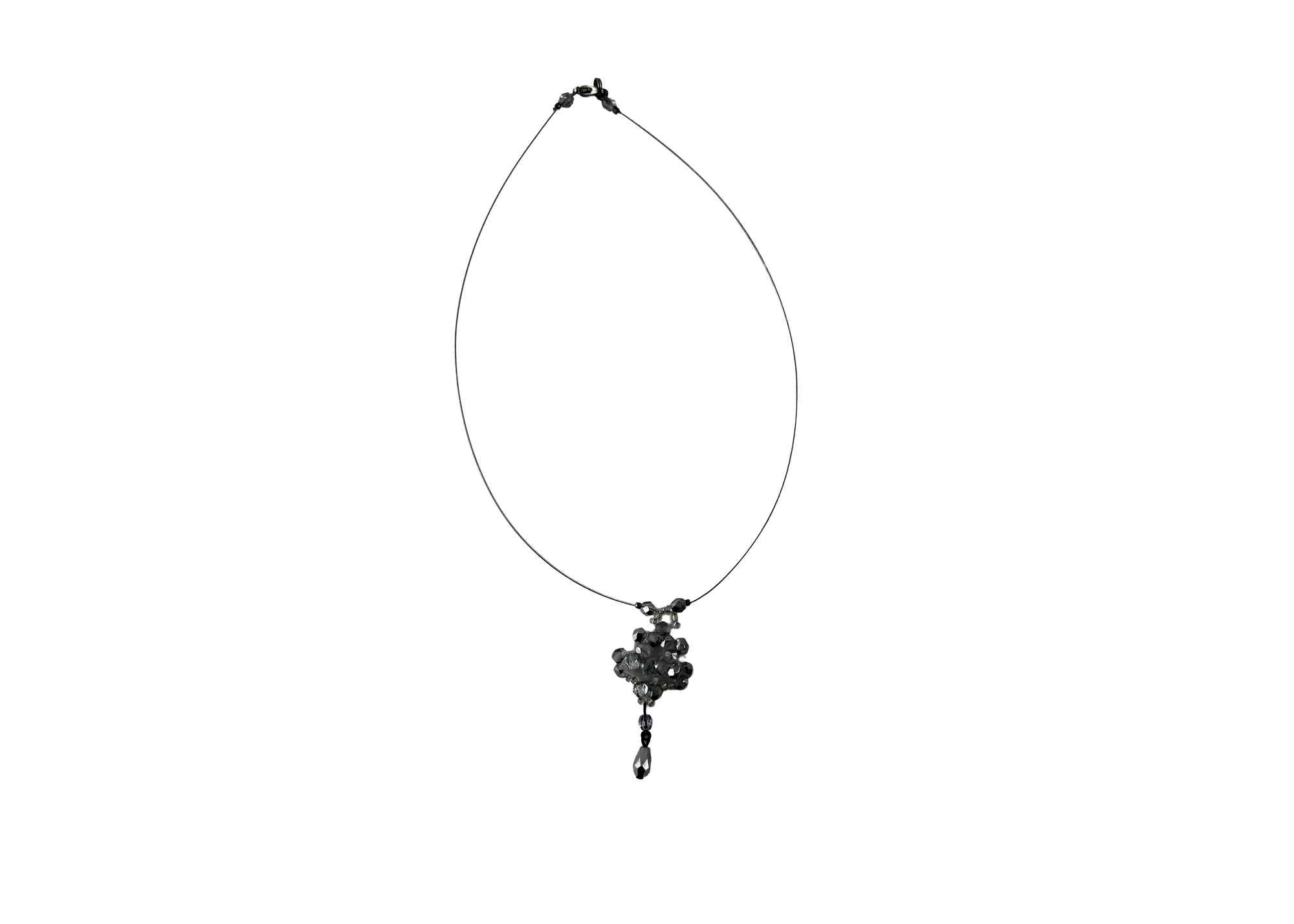 Buy Crystal Beaded "Ivanna" Necklace at GoldenCockerel.com