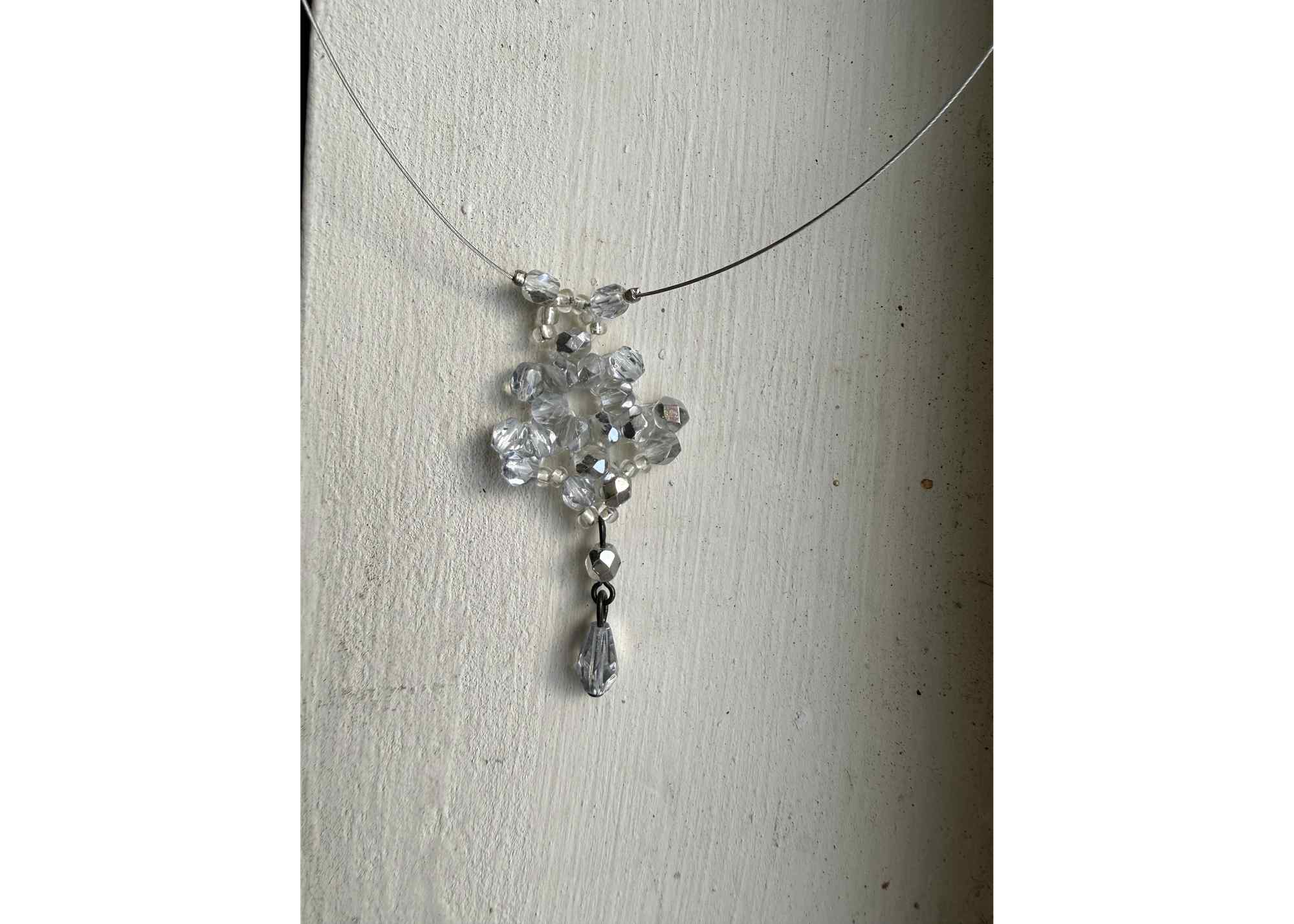 Buy Crystal Beaded "Ivanna" Necklace at GoldenCockerel.com