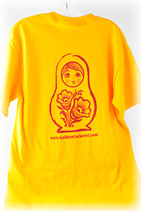 Buy Large Nesting Doll T-Shirt at GoldenCockerel.com