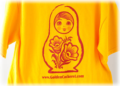 Buy Large Nesting Doll T-Shirt at GoldenCockerel.com