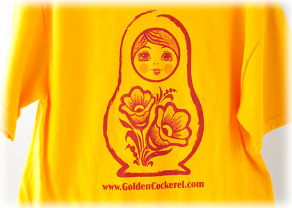 Buy Extra Large Nesting Doll T-Shirt at GoldenCockerel.com